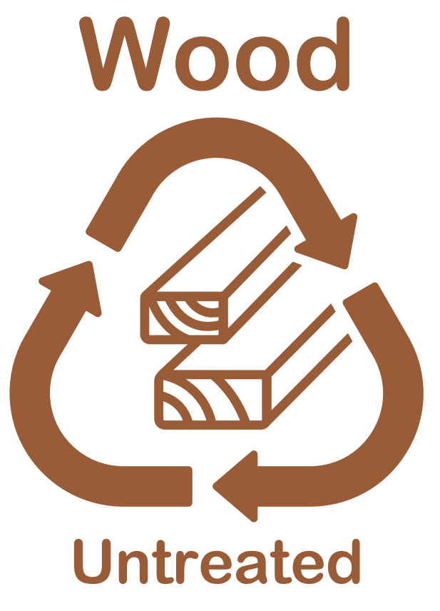 Wood Untreated Sign Snip